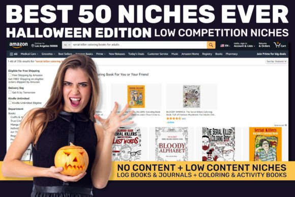 Download LOW COMPETITIV HALLOWEEN KDP NICHES EVER - Halloween kdp niches Collection