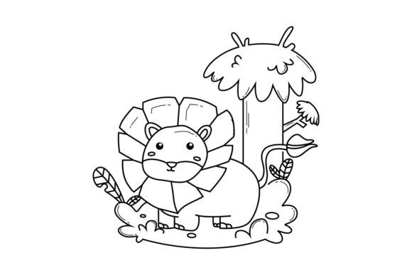 Download Jungle Animal Coloring Book Design Draw - Jungle Collection