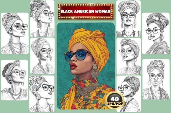 Download Black Women Relaxing Coloring Pages - Relaxing coloring pages Collection