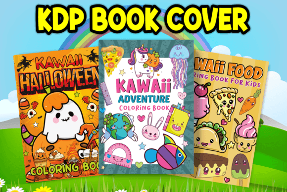 Download Kawaii Coloring Book Design for KDP - Kawaii Collection