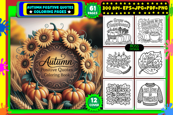 Download Autumn Positive Quotes Coloring Pages - Quotes coloring pages Collection